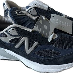 New Balance Blue and Gray Sneakers with Suede Overlays

Made in USA edition